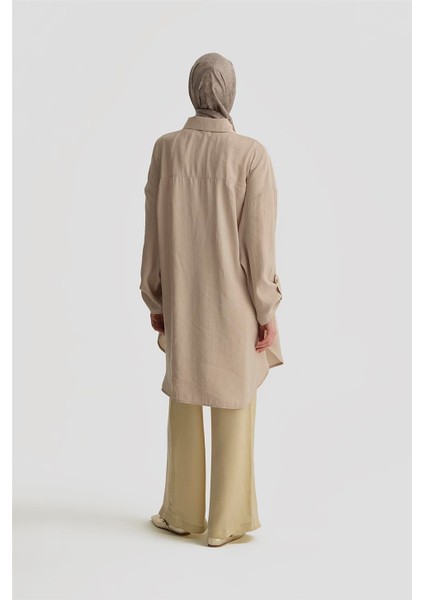 Modal Basic Tunik 25YD4232 Bej indirimleri