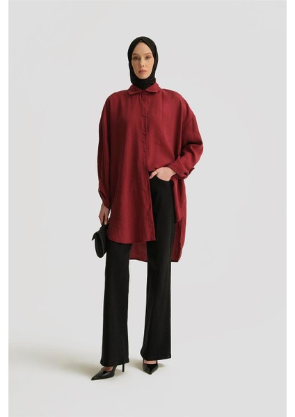 Modal Basic Tunik 25YD4232 Bordo