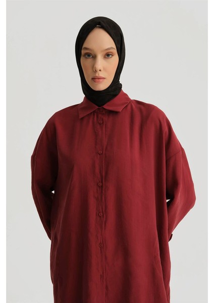 Modal Basic Tunik 25YD4232 Bordo fırsatları
