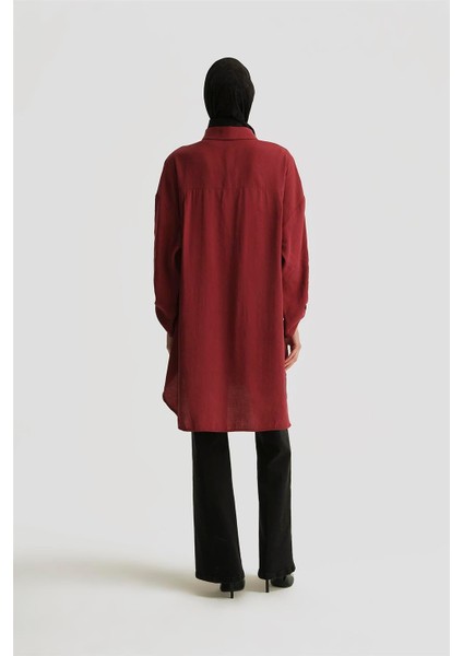 Modal Basic Tunik 25YD4232 Bordo indirimleri