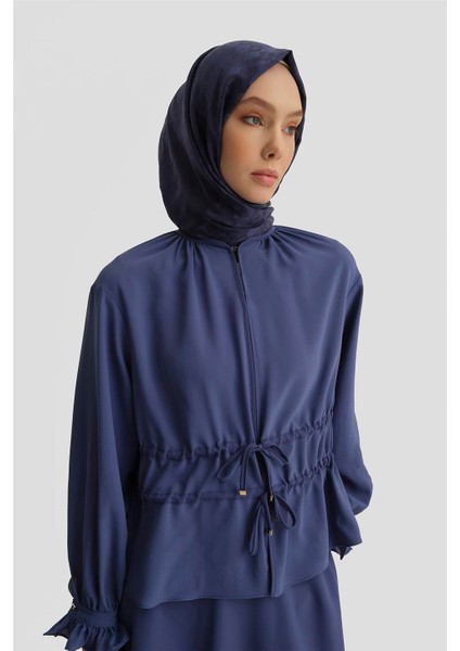 Çift Kemerli Takım 25Y6016 Puslu Mor