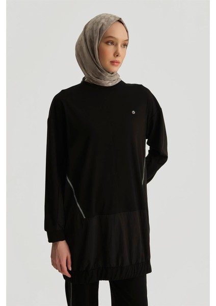 Biye Detaylı Takım 25YT623 Siyah modelleri