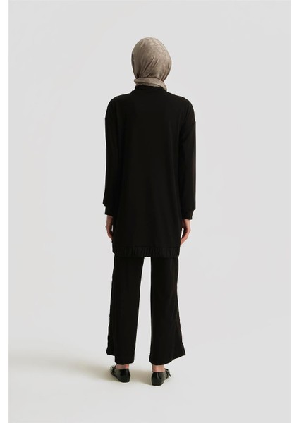 Biye Detaylı Takım 25YT623 Siyah indirimleri