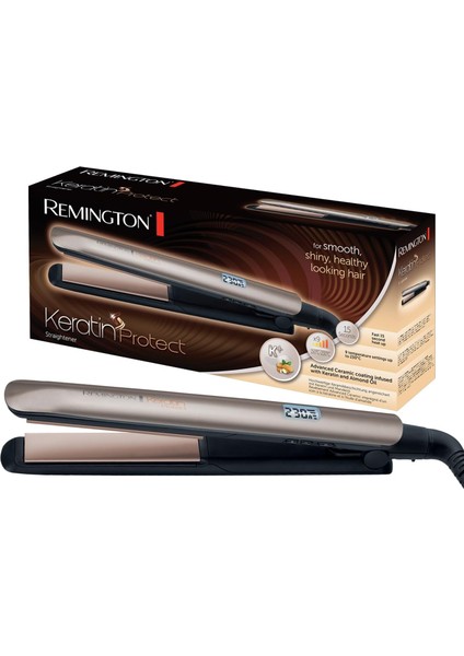 S8540 Keratin Protect Keratin Korumalı Saç Düzleştirici Dijital Ekran