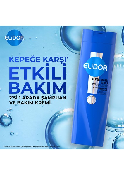 Superblend Şampuan ve Bakım Kremi Kepeğe Karşı Etkili 2'si 1 Arada B3 Vitamini Çay Ağacı Yağı Aloe Vera 400 ml