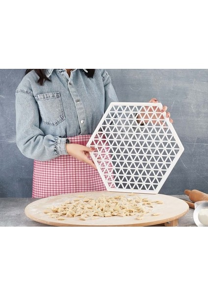 Üçgen Mantı Kalıbı Xl 40 cm VP-087 fiyatları