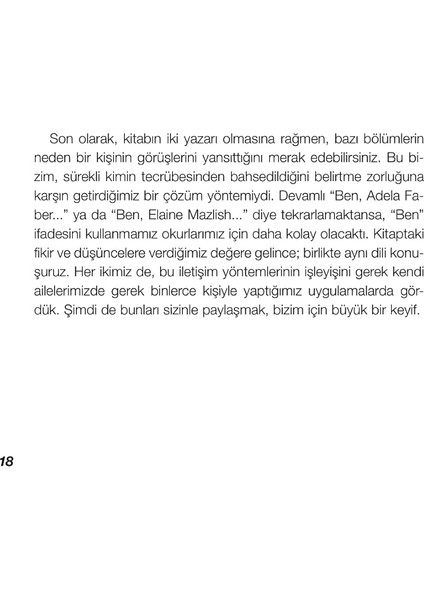 Konuş ki Dinlesin, Dinle ki Konuşsun - Adele Faber - Elaine Mazlish