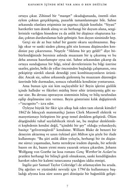 Incognito - Beynin Gizli Hayatı - David Eagleman