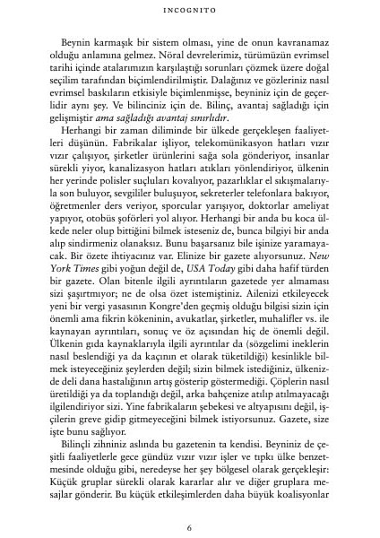 Incognito - Beynin Gizli Hayatı - David Eagleman