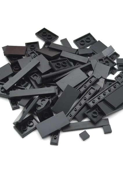 150PCS Dıy Model Pürüzsüz Ince Yapı Taşları Moc Çok Çözden Oyuncak Parçaları Toplu Figürler Düz Kiremit Tuğlaları Eğitim Oyuncak Çarşamba Kahverengi (Yurt Dışından)
