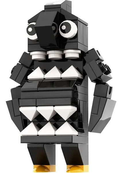 Banban Tuğlalarından Gobricks Garten Green Başlı Canavar Flamingo Moc Model Yapı Taşları ın Eğitimi S Sharky Clee (Yurt Dışından)