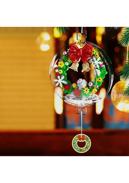 Noel si Fener Yapı Taş Meclisi Oyuncak Kardan Adam Ball Fener Kolyesi Chime Tatil si 180 Pcs (Yurt Dışından)
