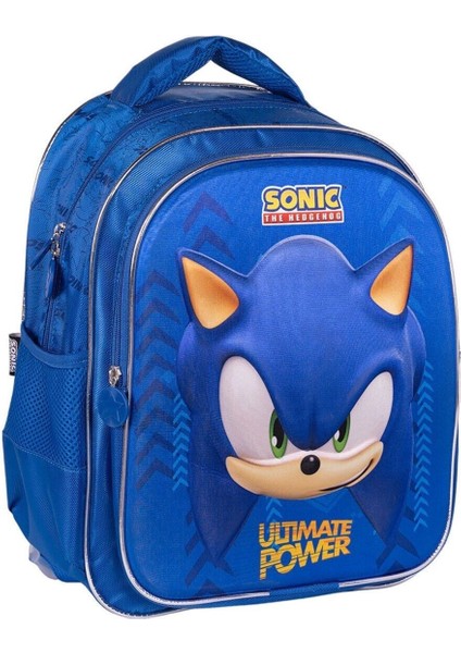 Sonic Okul Çantası Seti (4 Parça)