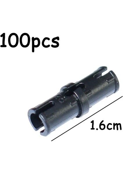 100PCS 2780 Sürtünme Yapı Backs Tuğla Konnektörü Teknik Aksesuarları Moc Parçaları Parçacıkları Birleştirme Toykolor 2780-DARK Gri (Yurt Dışından)