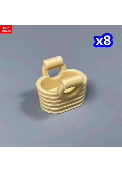 Moc Tuğlalar Konteyner Serisi Ekran Kutusu Kova Havzası Paket Sepet Aksesuarları Birleştirilmiş Yapı Taşları ı No.7 (Yurt Dışından)