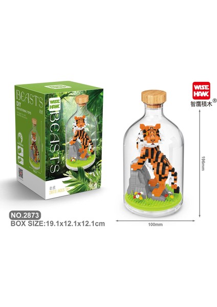 Mini Böcekler Yapı Taşları Ladybug Arı Dua Eden Mantis Tuğlaları Hayvan ı Eğitici 2873 Kutu (Yurt Dışından)