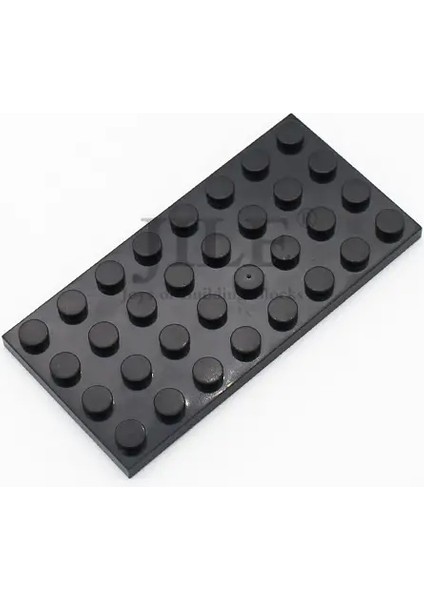 15PCS Moc 3035 Küçük Taban Kısa Plaka 4x8 Dıy Yaratıcı Aydınlatma Yapı Taşları Tuğlalar Montajla Uyumlu Oyuncak Toys Siyah 15 Adet (Yurt Dışından)