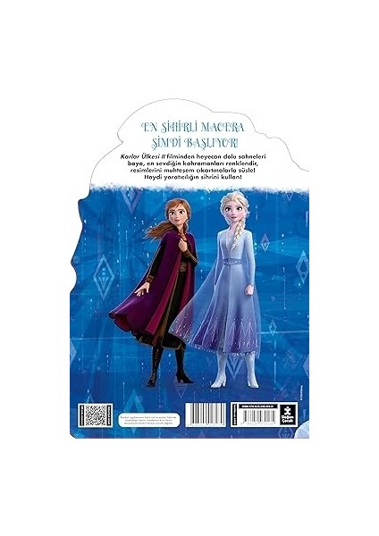 Disney Karlar Ülkesi 2 Elsa Maskeli Boyama Kitabı fırsatları