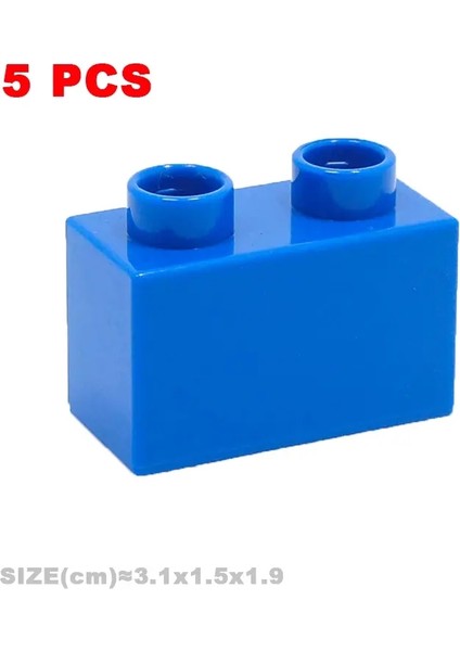 Moc Büyük Yapı Taşları Çukurlarla Uyumlu Base Tuğlalar Kalın Ince Kare Diy Eğitim Yaratıcı 5pcs 1x2 Kalınlığında Bu (Yurt Dışından)