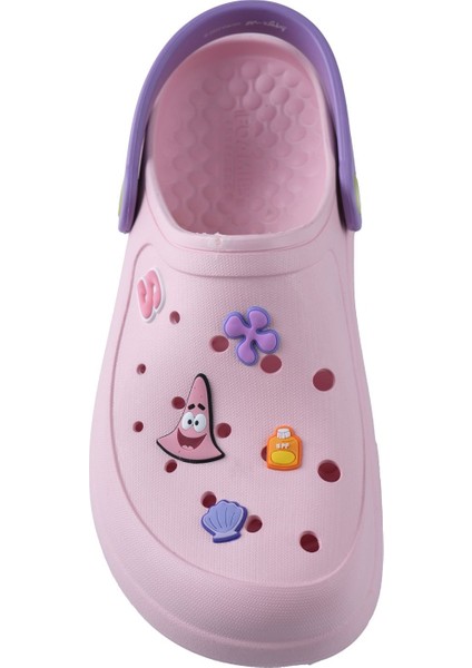 896131-Pkpr Foamies Sponge Bob Kadın Pembe Spor Terlik modelleri