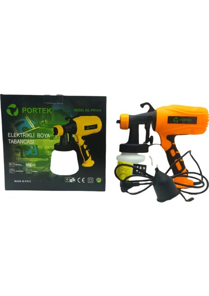 Elektrikli Boya Tabancası 1000 ML.400W PRT-018