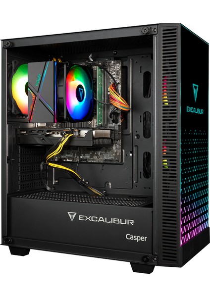 Excalibur E65H.144F-BF70X-0HE Intel Core I5-14400F 16GB Ram 1tb Nvme SSD RXT 5070 Freedos