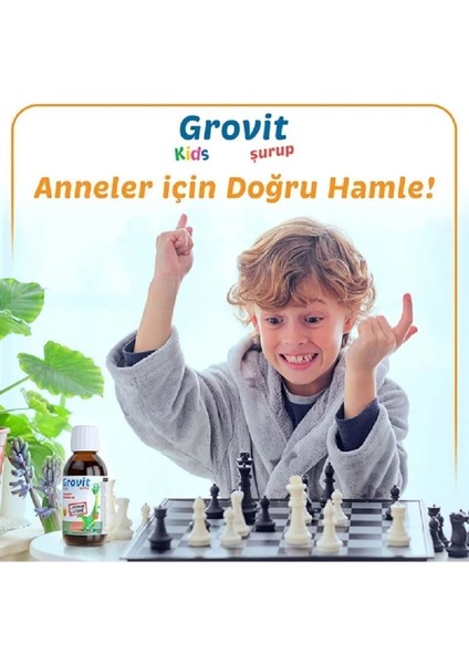 Grovit Kids Multivitamin Şurup 150 ml 2 Adet