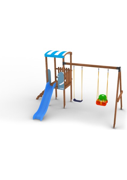 Ahşap Çocuk Parkı S5703