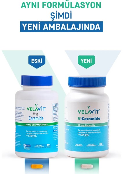 Viva Ceramide 30 Kapsül Seramid Takviyesi