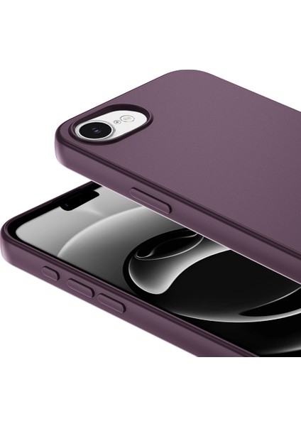iPhone 16E Kılıf Zore Mara Lansman Kapak + Hayalet Ekran Koruyucu