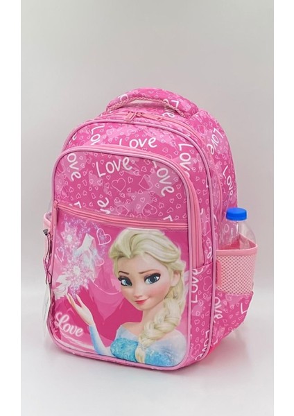 Love Desenli Pembe Renk Sırt Ortopedili Beslenmelikli Ilk Okul Sırt Çantası fırsatları