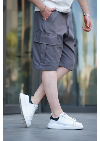 Füme Kargo Cepli Erkek Şort E6571 fırsatları