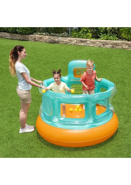 Şişme Trambolin ve Top Havuzu 152 x 152 x 117 cm