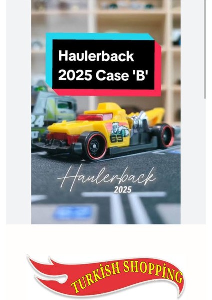 2025 Case 1:64 Ölçek Haulerback Koleksiyonluk Oyuncak Araba