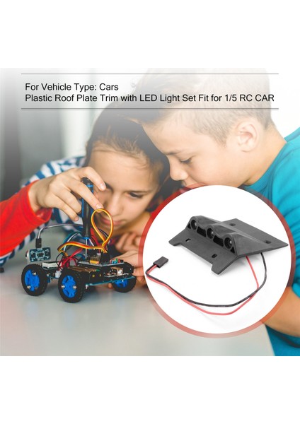 LED Işık Seti ile Plastik Tavan Plakası Döşemesi 1/5 Hpı Rofun Rovan Km Baja 5b 5t 5sc Rc Araç Parçaları Için Uygundur (Yurt Dışından)