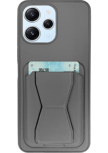 Xiaomi Redmi 12 4g Standlı ve Cüzdanlı Kılıf Mtl Aksesuar