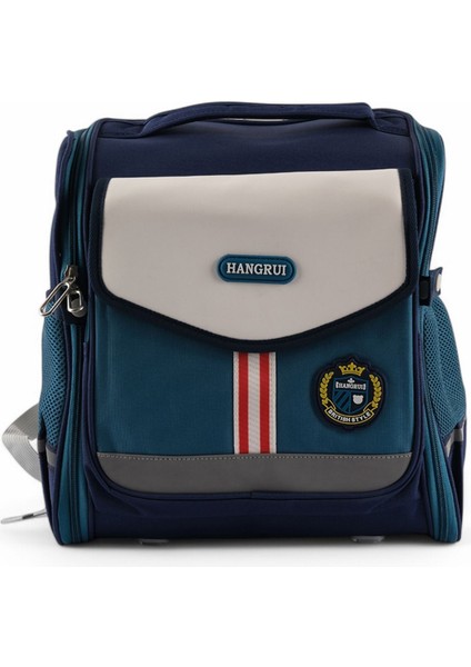 Omurga Koruması Yeni Ingiliz Tarzı 1-3 Sınıf Erkek Ve Kız Kesitli Ilkokul Çantası (Ithal)