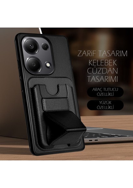Xiaomi Redmi 13 4g Standlı ve Cüzdanlı Kılıf Mtl Aksesuar