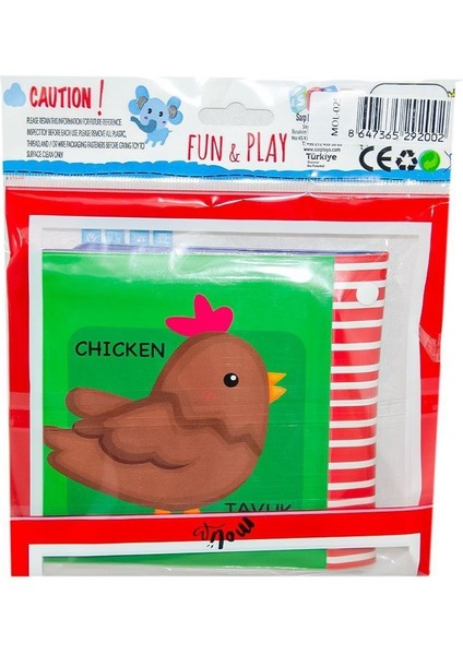 MOL-025 Pvc Banyo Oyuncağı Kitaplar