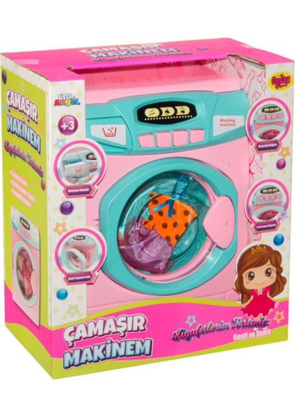 02608 Sesli ve Işıklı Çamaşır Makinesi -Oydaş