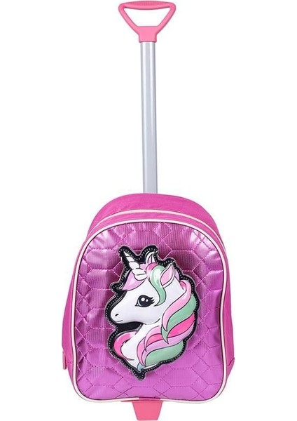 Unikorn Desen Pembe Tekerlekli Anaokulu Ve Kreş Sırt Çantası fırsatları