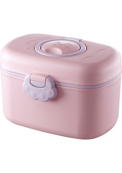 Bebek Sütü Saklama Kabı Dökülmeyen Formül Saklama Kabı Taşınabilir Formül Dispenseri (Bpa Içermez, Fda Sertifikası Yok), Boyut: S/12X9.5X7.5CM-PEMBE (Yurt Dışından)