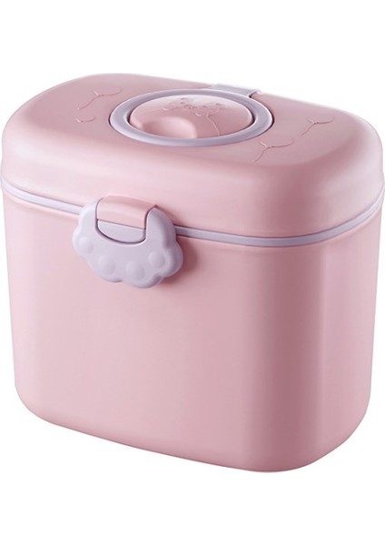 12X9.5X10.5CM Bebek Maması Dispenseri Taşınabilir Seyahat Süt Saklama Kabı (Bpa Içermez, Fda Sertifikası Yok), Boyut: L/12X9.5X10.5CM- Pembe (Yurt Dışından)