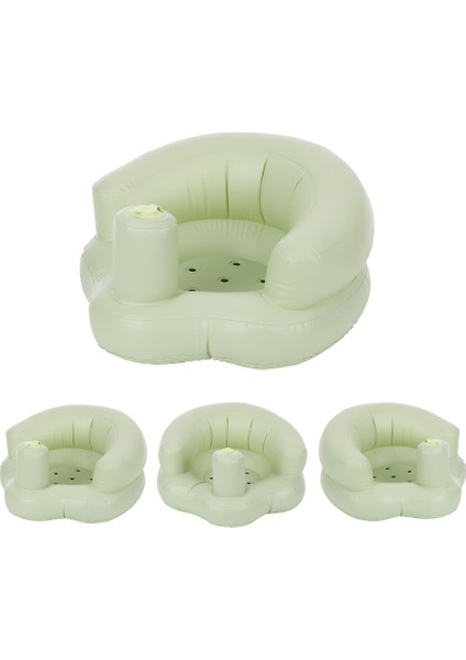 Bebek Şişme Koltuk Taşınabilir Yaz Yürüyor Plaj Sandalyesi Bebek Desteği Pvc Kanepe 5-24 Ay Bebekler Için-Yeşil (Yurt Dışından) modelleri