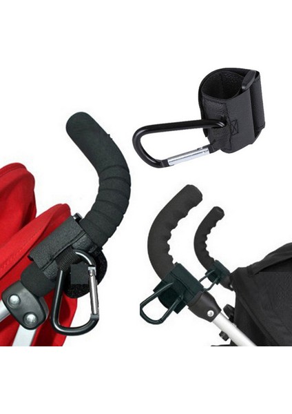 Pram Bebek Arabası Için 2 Pcs Firma + Alüminyum Alaşımlı Bebek Arabası Kancası (Yurt Dışından) fiyatları