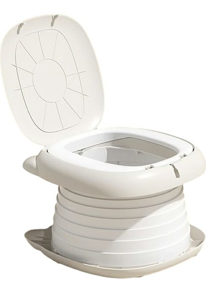 RJ101 Katlanabilir Abs + Pp Bebek Tuvalet Lazımlık Koltuğu, Bebek Seyahat Açık Kamp Için-Gri (Yurt Dışından)