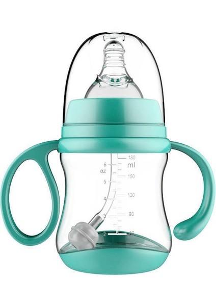 180ML Bpa Içermeyen Yenidoğan Biberon (Fda SERTIFIKASIZ)-MAVI/180ML (Yurt Dışından)