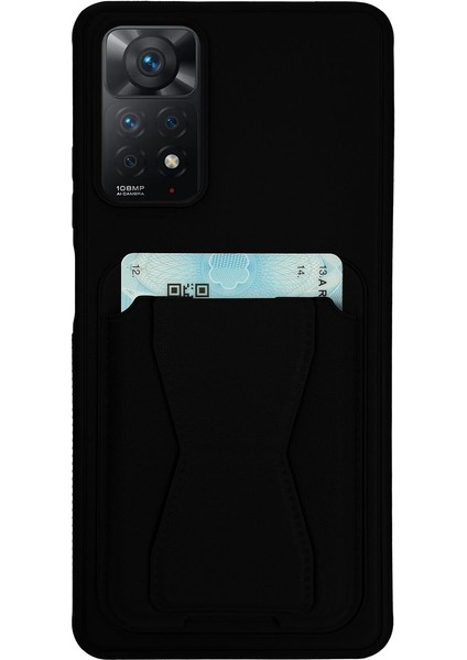Xiaomi Redmi Note 11 Pro Standlı ve Cüzdanlı Kılıf Mtl Aksesuar
