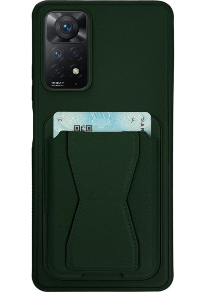 Xiaomi Redmi Note 11 Pro Standlı ve Cüzdanlı Kılıf Mtl Aksesuar