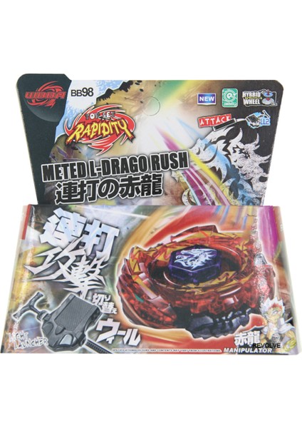 Tıanmahuang Stili B-X Toupıe Burst Bayblade L-Drago Destroy BB-108 Destructor F:s - Başlangıç Seti ve Fırlatma Cıhazı Ile (Yurt Dışından)